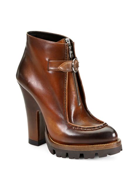 prada zipper boots|Luxury Boots for Women .